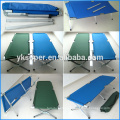 Cama de camping plegable portátil de aluminio ligero al aire libre